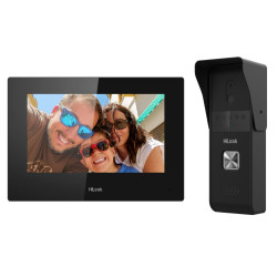 HiLook Powered by HIKVISION Chytrý domácí interkom VI-K23P Wi-Fi 1080p 7" 1024x600 videotelefon IP65