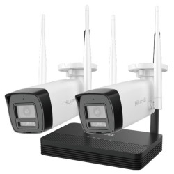 HiLook Powered by HIKVISION WiFi Bullet KIT IKS-2044BH-PH W 4Mpx 2x kamery IPC-B140HA-LDF W 1x NVR-DS-7104NI-S1 W