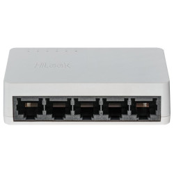 HiLook Powered by HIKVISION switch NS-0505D 5x port 1000 Mbps RJ45 ports 1 Gbps Plast