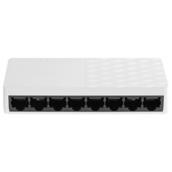 HiLook Powered by HIKVISION switch NS-0508D 8x port 1000 Mbps RJ45 ports 1 Gbps Plast