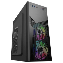 EUROCASE MidT ML N6-560B ARGB bez zdroje 2x USB 3.0 černá