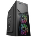 EUROCASE MidT ML N6-560B ARGB bez zdroje 2x USB 3.0 USB-C černá