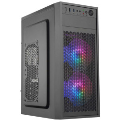 EUROCASE MidT ML N6-530B ARGB bez zdroje 2x USB 3.0 černá