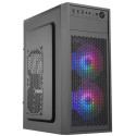 EUROCASE MidT ML N6-530B ARGB bez zdroje 2x USB 3.0 USB-C černá