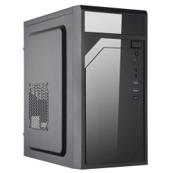 EUROCASE MidT ML M6-590B mATX bez zdroje 2x USB 3.0 černá