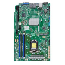 SUPERMICRO MB LGA1200 (Xeon E3-2300), C256, 4xDDR4, 8xSATA3, 2xM.2, PCIe4.0 x16, PCIe3 x4), VGA, 2x 1Gb, IPMI