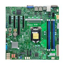 SUPERMICRO MB LGA1200 (Xeon E3-2300), C252, 4xDDR4, 6xSATA3, M.2, 4xPCIe4.0 (x8, 2 x4, x2), VGA, 2x LAN, IPMI