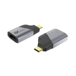 PremiumCord Adaptér USB-C na HDMI rozlišení obrazu 8K@60Hz,4K@144Hz Aluminium