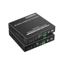 PremiumCord 4K@60Hz HDMI profesionální nekompresovaný extender na 80m přes 10G LAN, over IP