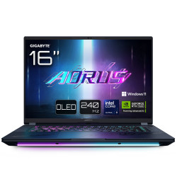 Gigabyte AORUS MASTER 16 BXHC4EEE64SP U9-275HX 16" 2560x1600 32GB 1TB RTX 5070Ti W11P Dark Tide 2R