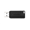 VERBATIM Flash Disk 32GB Store \'n\' Go PinStripe, černá