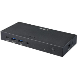 Acer Vero MST Dock M33 100W PD Black,2x USB-C;4xUSB-A;1x HDMI 2.0;2x DP 1.4;1x RJ45 1 GB S,1×audio jack, EU plug (Retail pack)