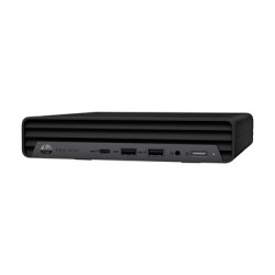 HP Pro 400 G9 - Mini Core i5 12500T až 4.4 GHz - RAM 16 GB - SSD 512 GB - NVMe - UHD Graphics 770 - Gigabit Ethernet, IEEE 802.11ax (Wi-Fi 6E), Bluetooth 5.3 - Windows 10 Home - monitor: žádný - černá - Smart Buy - s Služba HP na 3 roky Next Business Day Onsite Hardware Support for Desktops