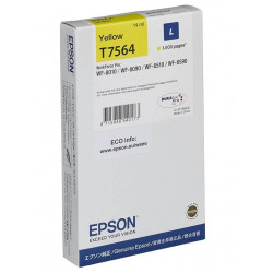 Epson inkoustová náplň C13T756440 DURABrite Pro vel. L WF-8010 WF-8510 WF-8090 WF-8590 žlutá