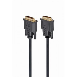 Gembird kabel propojovací DVI-DVI, M M, 1,8m DVI-D dual link