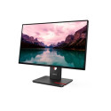 Lenovo ThinkVision T24-40 - LED monitor - 24" (23.8" zobrazitelný) - 1920 x 1080 Full HD (1080p) @ 120 Hz - IPS - 250 cd m? - 1500:1 - 4 ms - HDMI, VGA, DisplayPort - havraní čerň