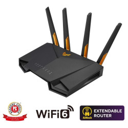 ASUS TUF-AX4200 (AX4200) WiFi 6 Extendable Gaming Router, 2.5G port, AiMesh, 4G 5G Mobile Tethering