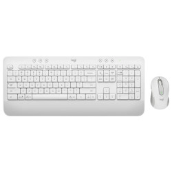 Logitech Set klávesnice a myš Signature MK650, CZ-SK, bílá šedá