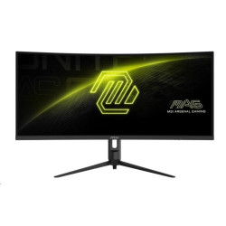 MSI LCD MAG 342CQR E2, 34" 3440x1440, VA, 180Hz, 4ms, VESA 75x75mm, N A, Black