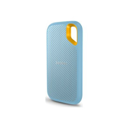 SanDisk Extreme Portable V2 - SSD - šifrovaný - 4 TB - externí (prenosný) - USB 3.2 Gen 2 (USB-C konektor) - AES 256 bitu - azurove modrá