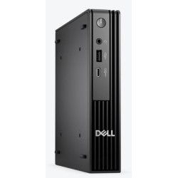 DELL Pro Micro QCM1250 i3 14100T 8GB 512GB SSD keyboard+mouse W11P 3Y ProSpt černá
