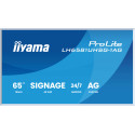 iiyama ProLite LH6581UHSG-1AG LCD VA 65" 3840 x 2160 6,5ms 500 nitů 5000:1 60Hz 24/7