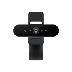 Logitech BRIO 4K - Žive streamovací kamera - barevný - 13 MP - 3840 x 2160 - audio - USB-C