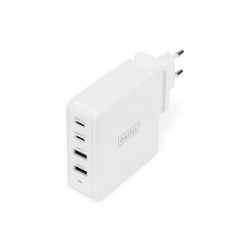 DIGITUS 4portový univerzální nabíjecí adaptér USB, USB-C USB A, 100 W