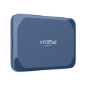 Crucial X10 - SSD - šifrovaný - 4 TB - externí (prenosný) - USB 3.2 Gen 2x2 (USB-C konektor) - AES 256 bitu - matná modr