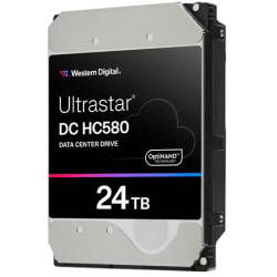WD Ultrastar HDD 24TB DC HC580 3.5in 26.1 512 7200RPM SATA ULTRA 512E TCG P3 