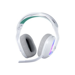 Logitech G G522 - Náhlavní souprava - plná velikost - Bluetooth LIGHTSPEED - bezdrátový, kabelové - USB-A, USB-C - bílá