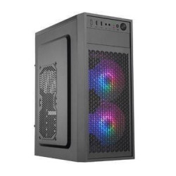 EUROCASE skříň ML M6-590B, mATX, 2x USB-A, černá