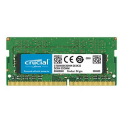 Crucial - DDR4 - modul - 4 GB - SO-DIMM 260-pin - 1200 MHz PC4-19200 - CL17 - 1.2 V - bez vyrovnávací paměti - bez ECC