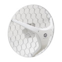 MikroTik LHG 5 ax, outdoor klient, anténa 24,5 dBi, 7°, GbE, 802.11a n ac ax, L3 (5GHz)