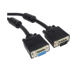 PremiumCord Kabel prodlužovací HQ(Coax) 2x ferrit, SVGA, DDC2, 3xCoax+8žil, 7m
