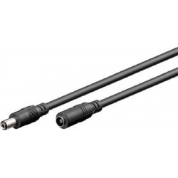 PremiumCord Prodlužovací kabel napájecího konektoru 5,5 2,1mm, délka: 3m