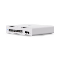Ubiquiti UniFi Switch Pro XG 8 PoE - 8x 10GbE, 2x SFP+, Etherlighting, 8x PoE++ (PoE budget 155W)