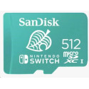 SanDisk MicroSDXC karta 512GB for Nintendo Switch (R:100 W:90 MB s, UHS-I, V30,U3, C10, A1) licensed Product,Super Mario