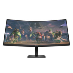 HP LCD OMEN 34c WQHD 180Hz curved 34" 3440x1440 VA QHD AG 21:9 3000:1 400cd 1ms 2xHDMI 1xDP VESA výškově stavitelný repr