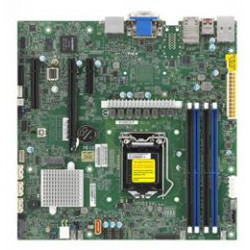 SUPERMICRO MB LGA1200 1U(core10g), Q470,4xDDR4,4xSATA3,M.2,3xPCIe3.0 (16 4 4),2xDP,DVI,VGA,Audio,2x1Gb,IPMI