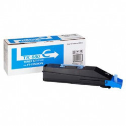 Originální toner, Kyocera, Kyocera Mita FS C8500DN, cyan, TK880C, 18000 str.