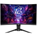 Phantom Gaming by Asrock monitor zakřivený PG27QRT2A 27" VA 2560x1440 180Hz 300cd m2 1ms HDMI DP speaker wifi anténa