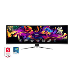 MSI MPG 491CQP QD-OLED Gaming monitor 49" QD-OLED zakřivený 5120x1440(DQHD) 144Hz 0,03ms HDMI DP USB-A,B,C výšk.nast.