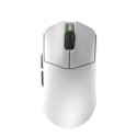 COUGAR herní myš bezdrátová drátová REVENGER PRO 4K WHITE, čip PixArt 3395, 26000dpi, 650 IPS, 55g 