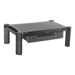 StarTech.com Adjustable Monitor Riser - Large - Drawer - Monitors up to 32"- Adjustable Height - Desk Monitor Stand (MONSTADJDL) - Stojan (stand surface, 8 small risers, 4 large risers) - pro obrazovka - plast - cerná - velikost obrazovky: 13"-32"