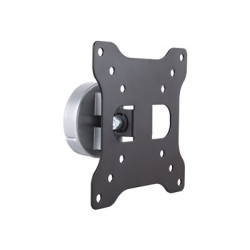 StarTech.com Monitor Wall Mount - Fixed - Supports Monitors 13" to 34" - VESA Monitor Wall Mount Bracket - Aluminum - Black & Silver (ARMWALL) - Montážní sada (držák displeje, klíc) - pro monitor plochý panel - hliník - velikost obrazovky: 13"-34" - montáž na stenu