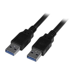 StarTech.com 3m 10 ft USB 3.0 Cable - A to A - M M - Long USB 3.0 Cable - USB 3.1 Gen 1 (5 Gbps) (USB3SAA3MBK) - Kabel USB - USB typ A (M) do USB typ A (M) - USB 3.0 - 3 m - lisovaný - cerná - pro P N: HB30C1A1CPD, HB30C3A1CFBW, HB30C3A1CST, HB30C5A2CSC, HB30C5A2CST, SV231DPU34K