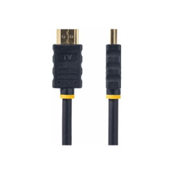 StarTech.com 5m (15 ft) Active High Speed HDMI Cable - Ultra HD 4k x 2k HDMI Cable - HDMI to HDMI M M - 1080p - Audio Video Gold-Plated (HDMM5MA) - HDMI kabel - HDMI s piny (male) do HDMI s piny (male) - 5 m - dvojnásobne stínený - cerná