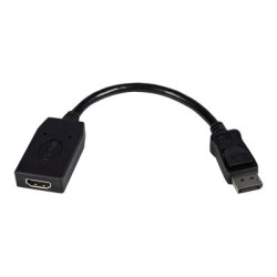 StarTech.com DisplayPort to HDMI Adapter - 1920 x 1200 - DP to HDMI Converter - Plug and Play DisplayPort to HDMI Dongle (DP2HDMI) - Video adaptér - DisplayPort s piny (male) do HDMI se zdírkami (female) - 24 cm - cerná - pro P N: MST14DP123DP, MSTCDP123DP, SV231QDPU34K, TB3DK2DPPDUE, TB3DKDPMAW, TB3DKDPMAWUE