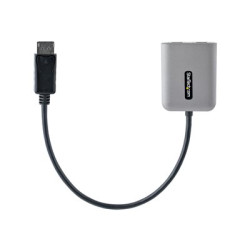 StarTech.com DP to Dual HDMI MST HUB, Dual HDMI 4K 60Hz, DisplayPort Multi Monitor Adapter with 1ft (30cm) Cable, DP 1.4 Multi Stream Transport Hub, DSC | HBR3, DP to 2x HDMI Ports - DP to HDMI Splitter (MST14DP122HD) - Video adaptér - DisplayPort s piny (male) do HDMI se zdírkami (female) - šedá